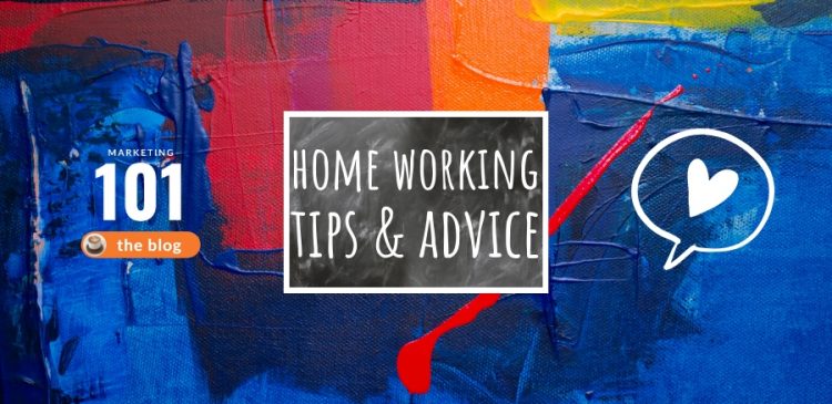 home working and home office tips and advice - marketing 101 - marketing consultant